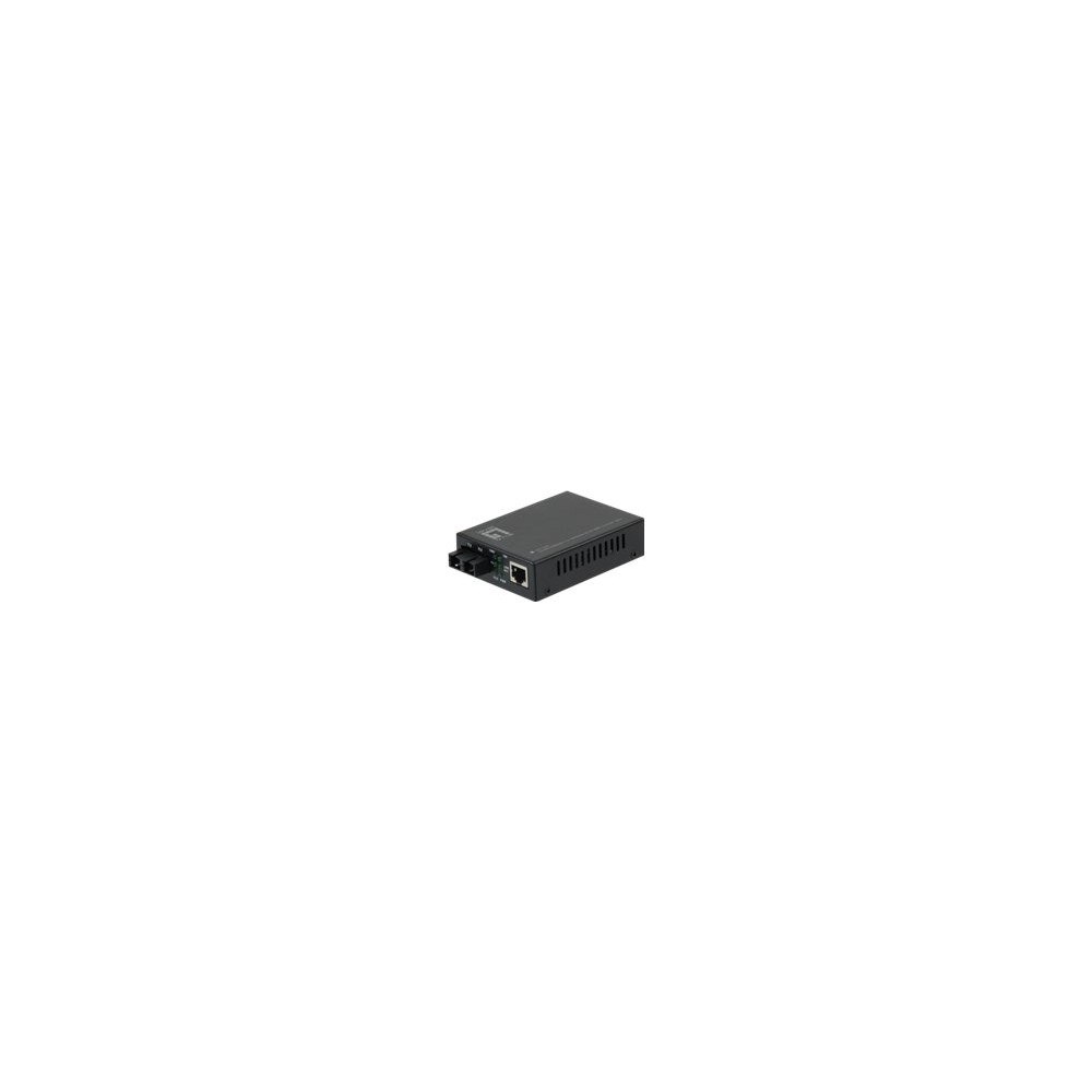 LevelOne LevelOne GVT-2001 - fibermediekonverterare - 10Mb LAN, 100Mb LAN, 1GbE