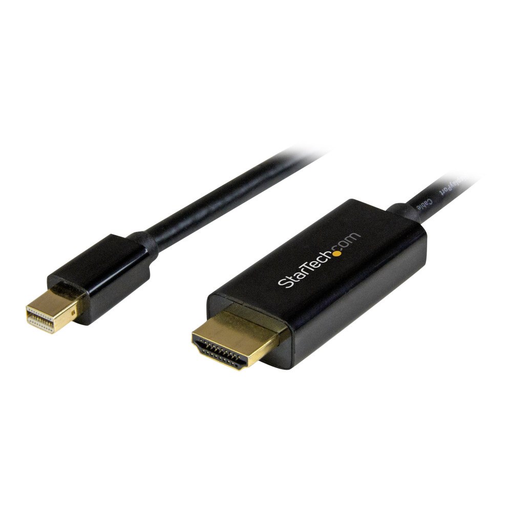 StarTech.com StarTech.com 2 m Mini DisplayPort till HDMI-kabel - 4K 30 Hz Video - mDP till HDMI-kabeladapter - Mini DP eller Thunderb...