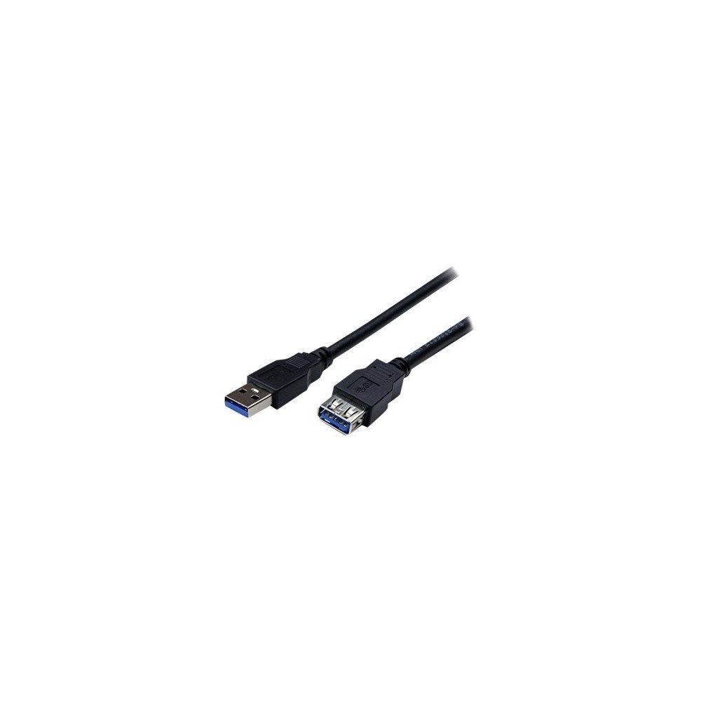StarTech.com StarTech.com 2 m svart SuperSpeed USB 3.0-förlängningskabel A till A - M/F - USB-förlängningskabel - USB typ A till USB...