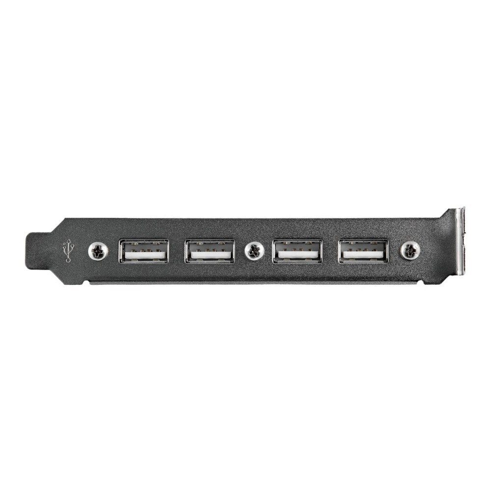 StarTech.com StarTech.com 4 Port USB A Female Slot Plate Adapter - USB panel - 4 pin USB Type A (F) (USBPLATE4) - USB-panel - USB til...