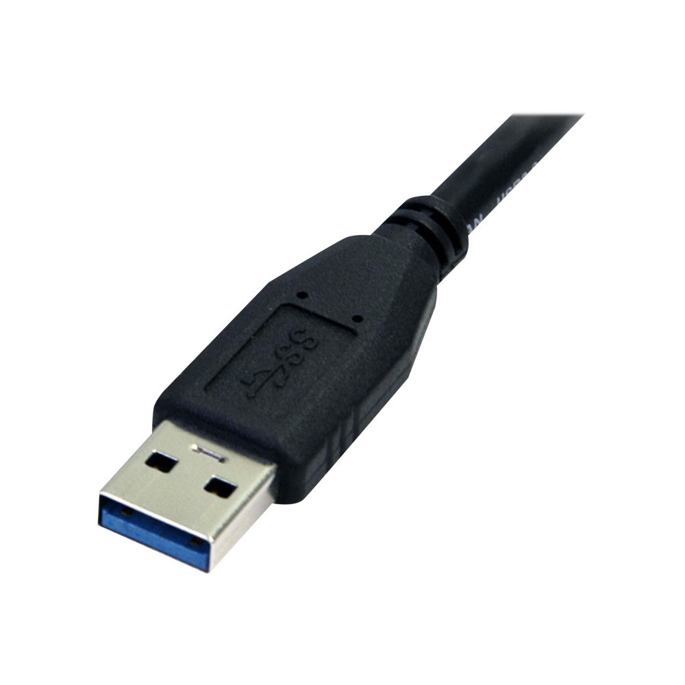 StarTech.com StarTech.com 0,5 m svart SuperSpeed USB 3.0-kabel A till Micro B – M/M - USB-kabel - Micro-USB typ B till USB typ A - 50...
