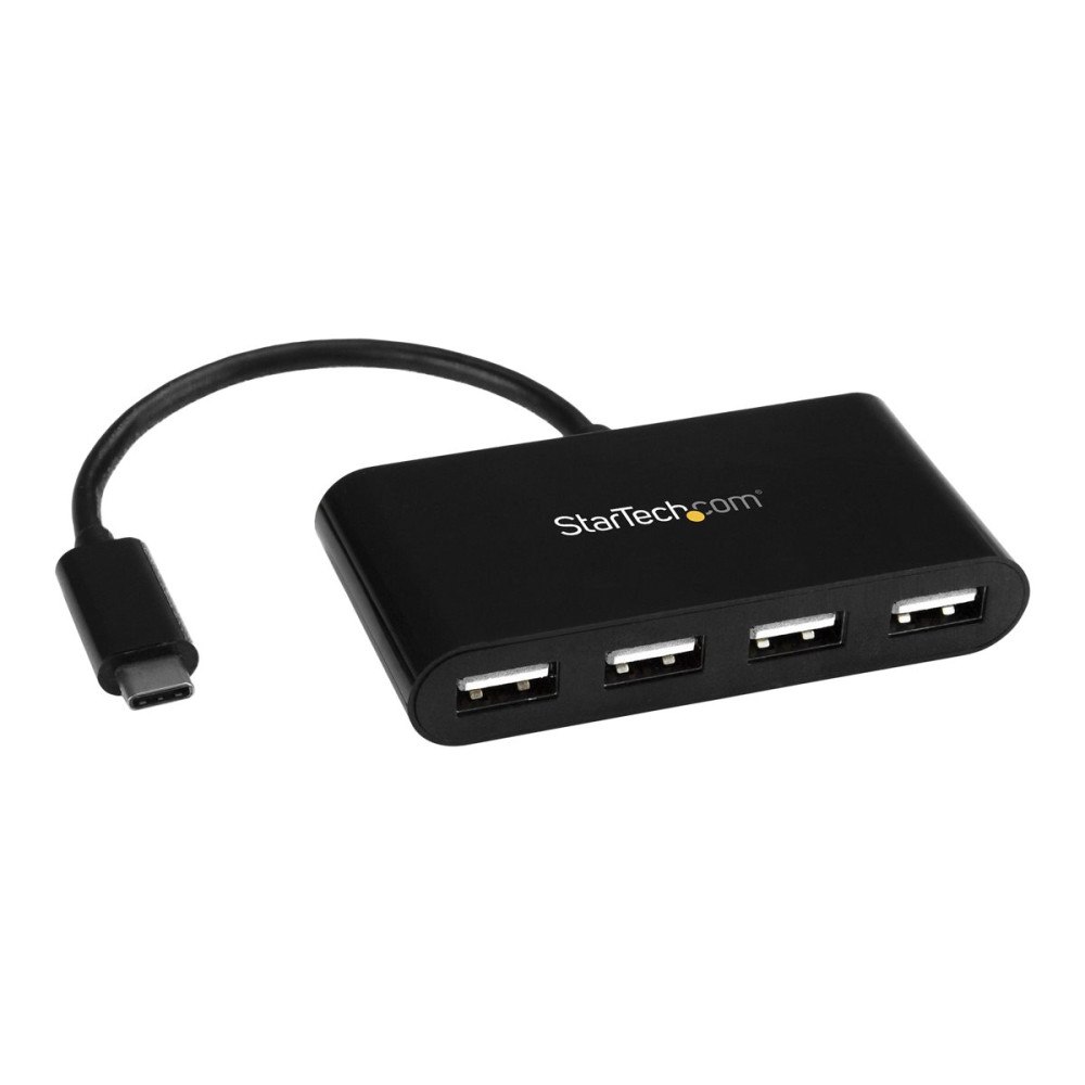StarTech.com StarTech.com 4-portars USB-C Hubb - Mini Hubb - USB-C till 4x USB-A - USB 2.0 - hubb - 4 portar