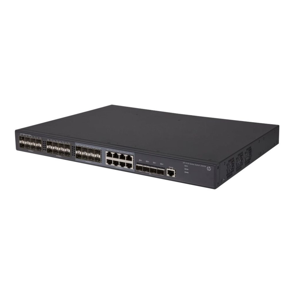 Hewlett Packard Enterprise HPE 5130-24G-SFP-4SFP+ EI - switch - 24 portar - Administrerad - rackmonterbar