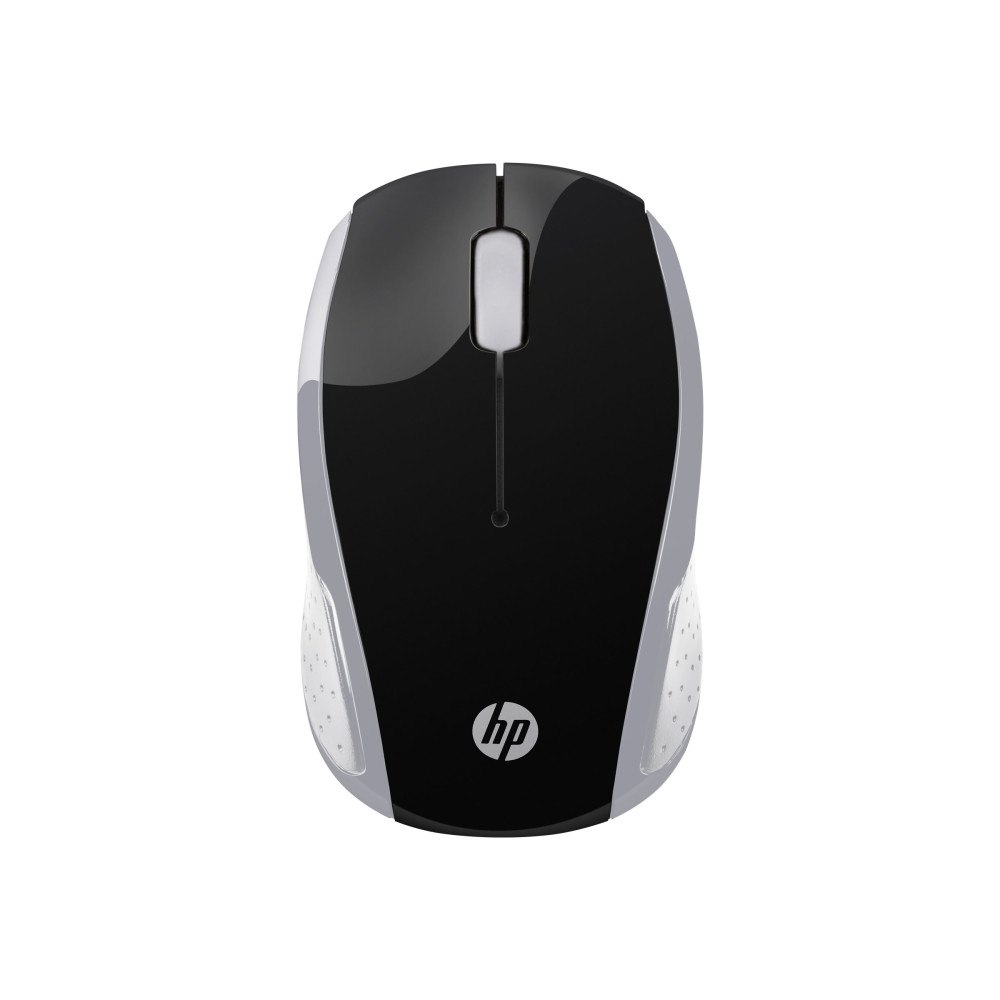 Hewlett-Packard HP 200 - mus - 2.4 GHz - silver