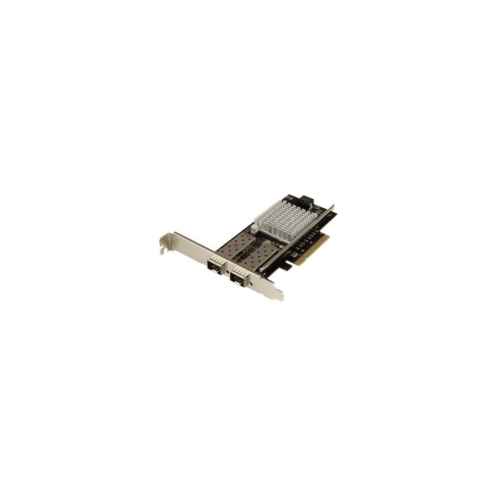 StarTech.com StarTech.com 2-Port 10G Fibernätverkskort med öppen SFP+ - PCIe, Intel Chip - nätverksadapter - PCIe 2.0 x8