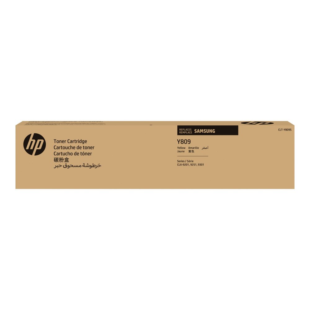 Hewlett-Packard HP CLT-Y809S - gul - original - tonerkassett (SS742A)