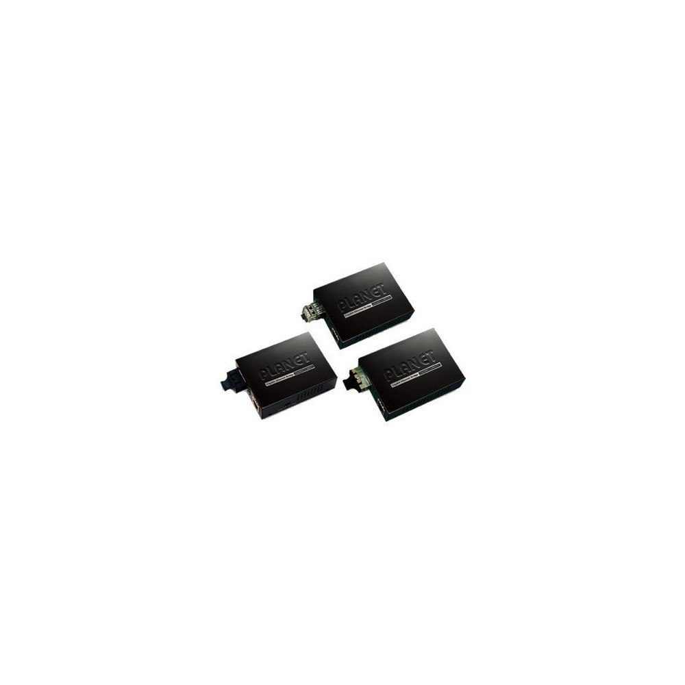 Planet Technology PLANET GT-802S - fibermediekonverterare - 10Mb LAN, 100Mb LAN, 1GbE