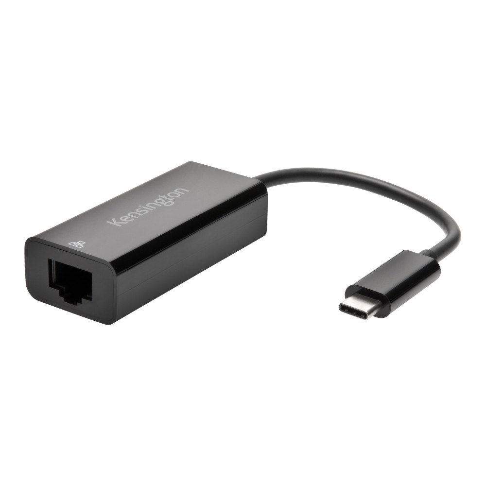 Kensington Computer Products Group Kensington CA1100E USB-C to Ethernet Adapter - nätverksadapter - USB-C 3.1 - Gigabit Ethernet x 1