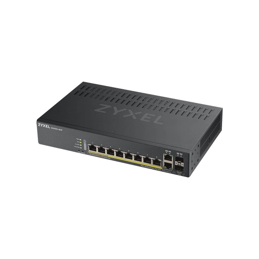 ZyXEL Communications Zyxel GS1920-8HPv2 - switch - 8 portar - smart