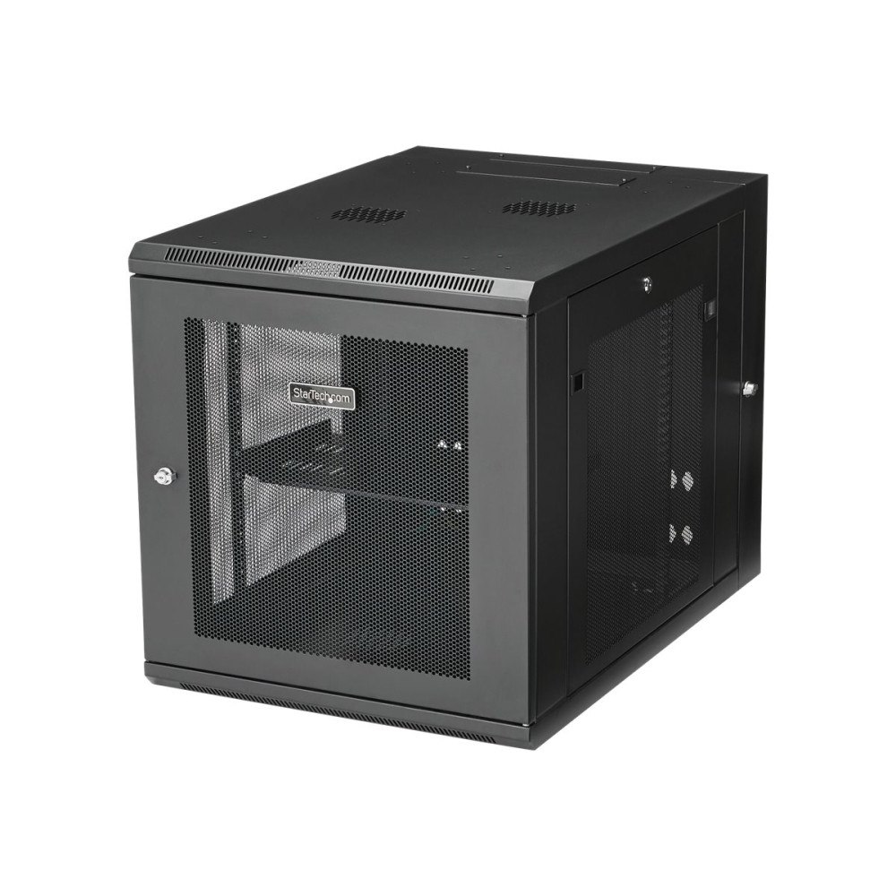 StarTech.com StarTech.com 12U väggmonterat serverrackskåp - 33.3 tum (84,8 cm) djupt - gångjärnsupphängning - rackmonteringsskåp - 12...