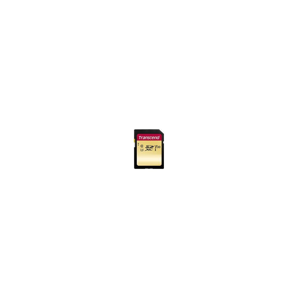 Transcend Information Transcend 500S - flash-minneskort - 128 GB - SDXC UHS-I