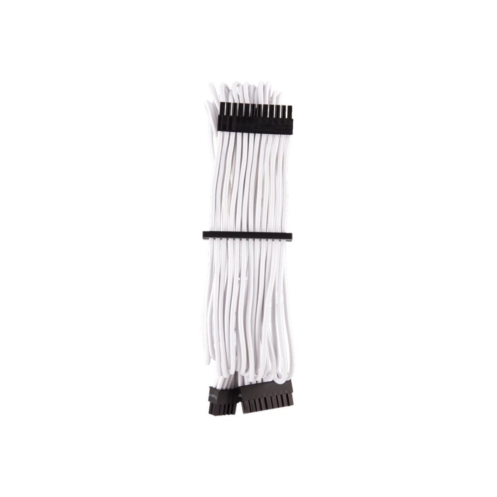 Corsair CORSAIR Premium individually sleeved (Type 4, Generation 4) - strömkabel - 24-pin ATX till 24-stifts ATX (20+4) - 61 cm