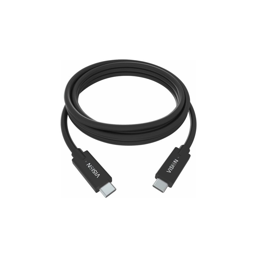 Vision Vision Professional - USB typ C-kabel - 24 pin USB-C till 24 pin USB-C - 1 m