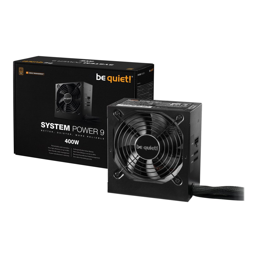 LISTAN be quiet! System Power 9 400W CM - nätaggregat - 400 Watt