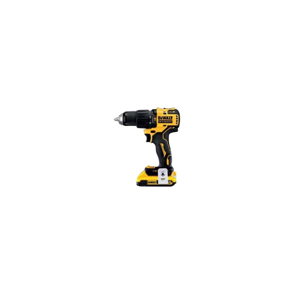 DeWalt DeWALT DCD709D2T-QW - slagborr/skruvdragare - sladdlös - 2 hastigheter - 2 batterier