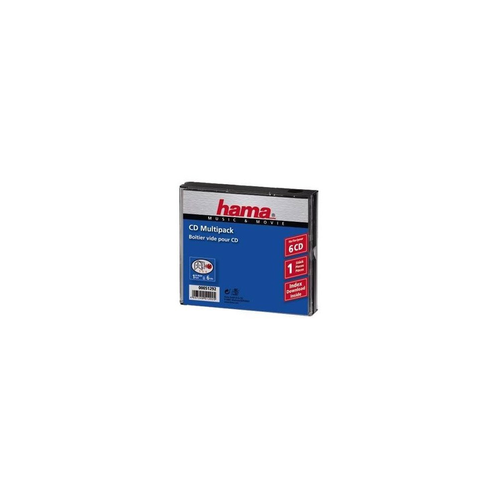 Hama Hama CD Multipack - fodral för arkiverings-CD