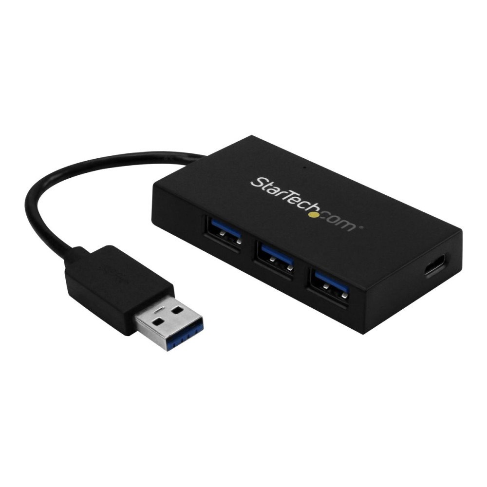StarTech.com StarTech.com USB-hubb med 4 portar - USB 3.0 - USB-A till 3x USB-A och 1x USB-C - hubb - 4 portar