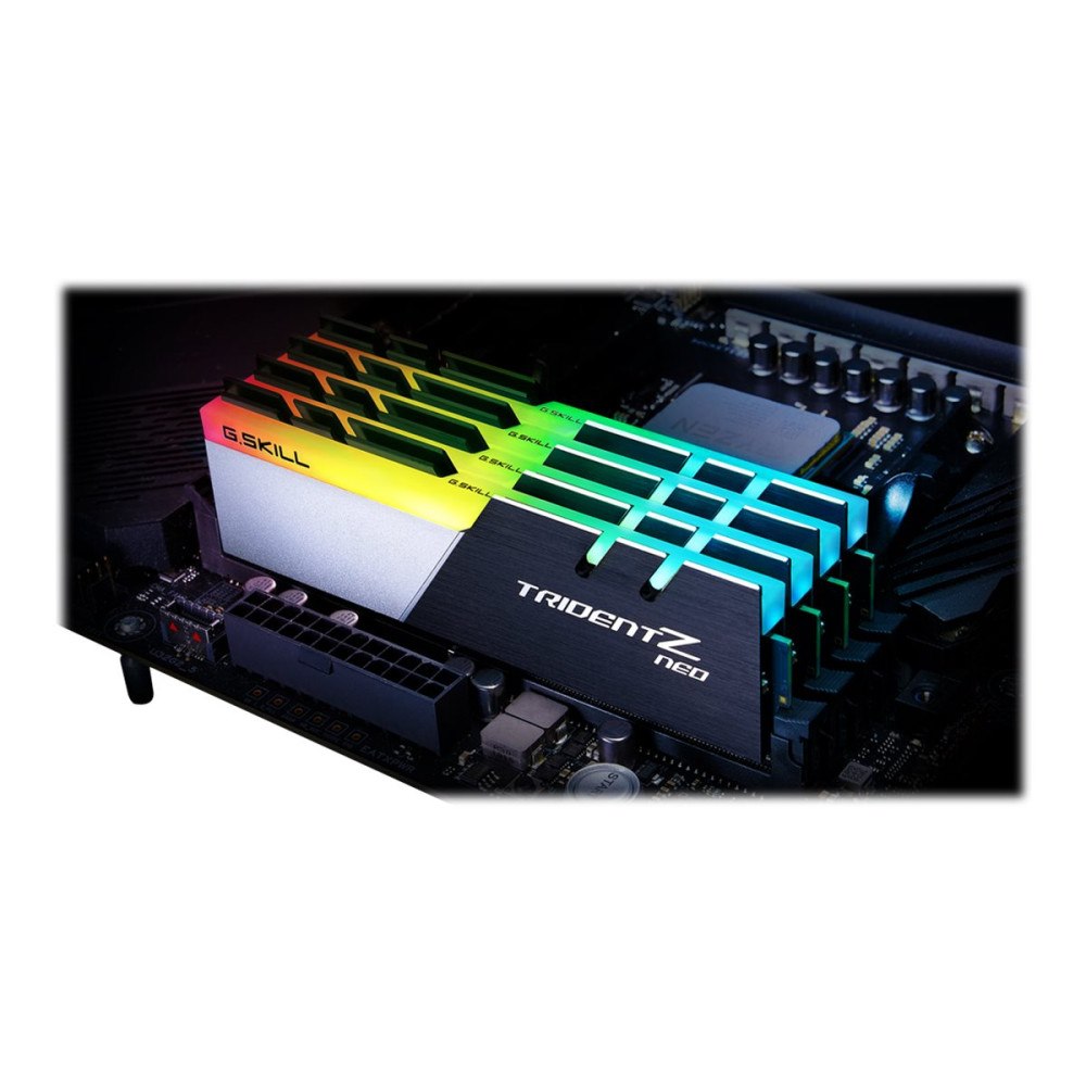 G.Skill G.Skill TridentZ Neo Series - DDR4 - sats - 32 GB: 4 x 8 GB - DIMM 288-pin - 3600 MHz / PC4-28800 - ej buffrad