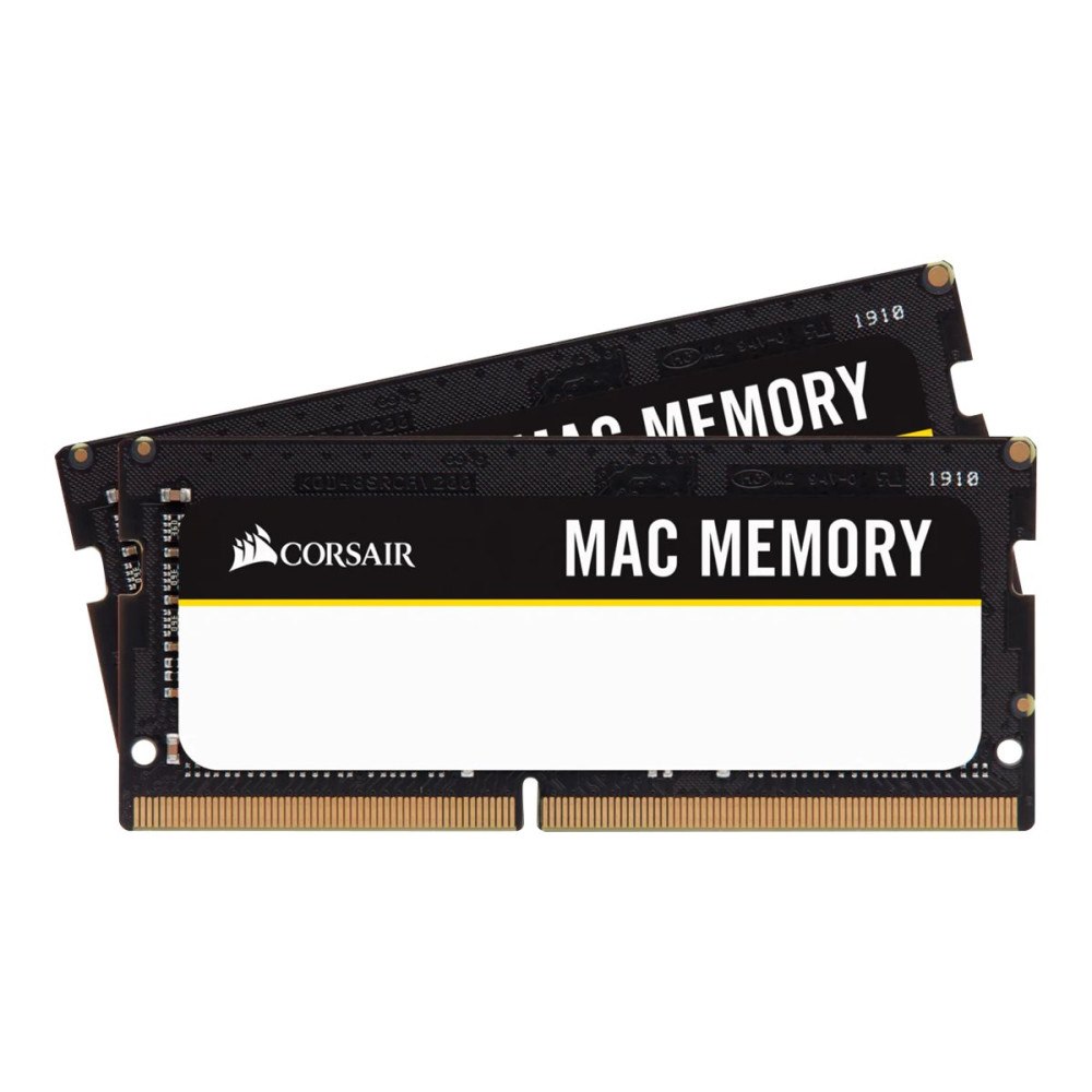 Corsair CORSAIR Mac Memory - DDR4 - sats - 32 GB: 2 x 16 GB - SO DIMM 260-pin - 2666 MHz / PC4-21300 - ej buffrad