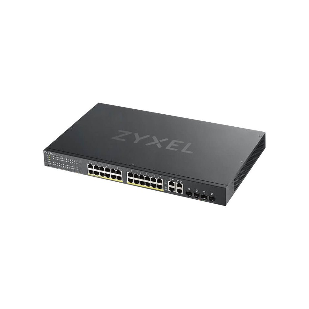 ZyXEL Communications Zyxel GS1920-24HPv2 - switch - 24 portar - smart - rackmonterbar