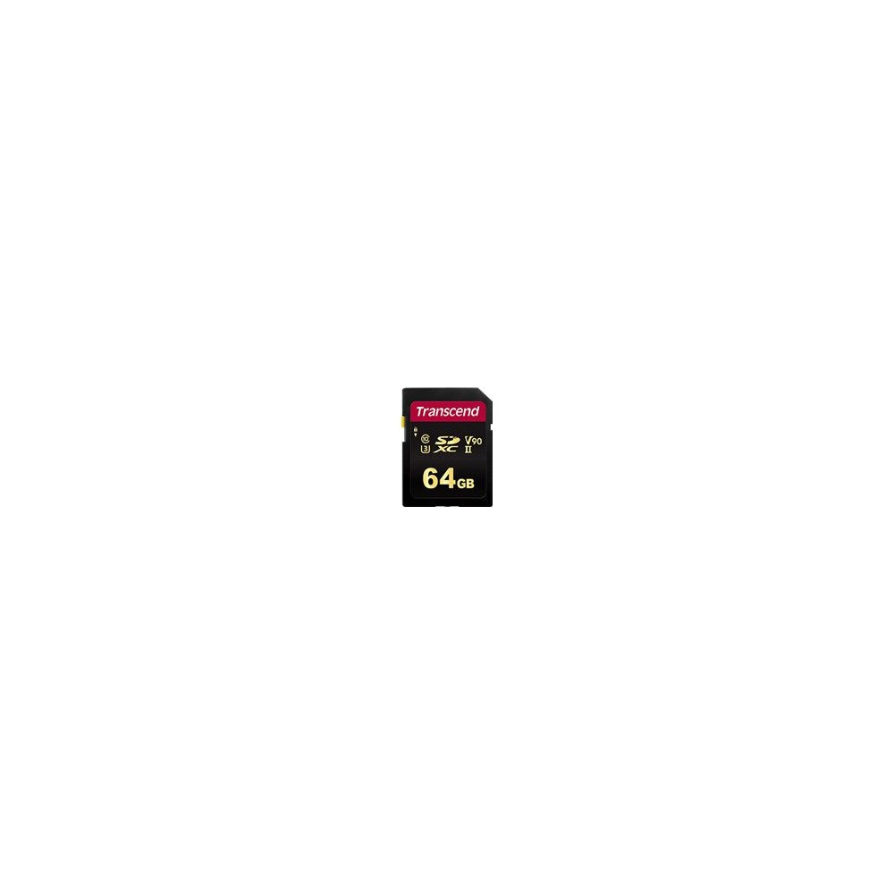 Transcend Information Transcend 700S - flash-minneskort - 64 GB - SDXC UHS-II