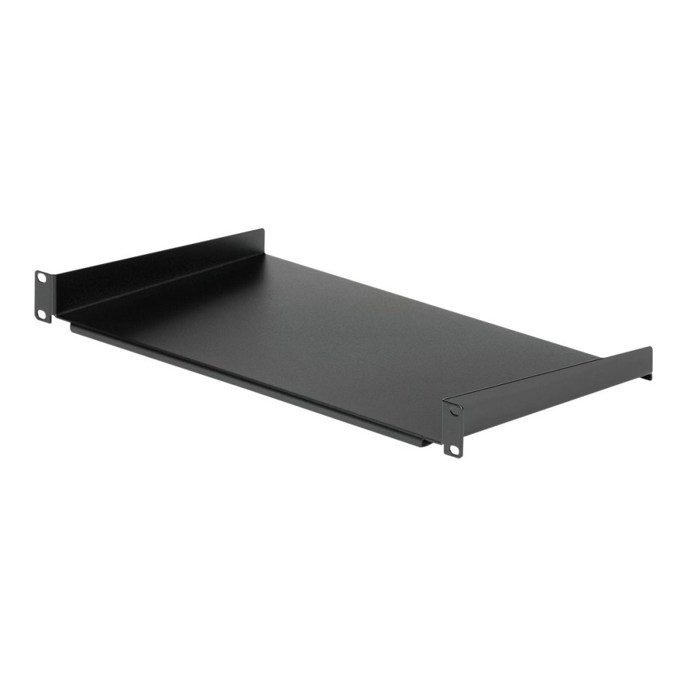 StarTech.com StarTech.com 1U Fast serverhylla med rackfäste - 25 cm djupt universellt, fribärande fack i stål för 19-tums AV/nätverks...
