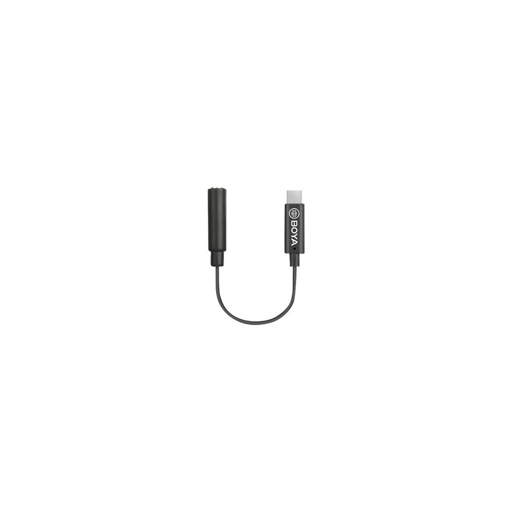 BOYA BOYA BY-K4 - USB-C till uttagsadapter för hörlurar - 6 cm