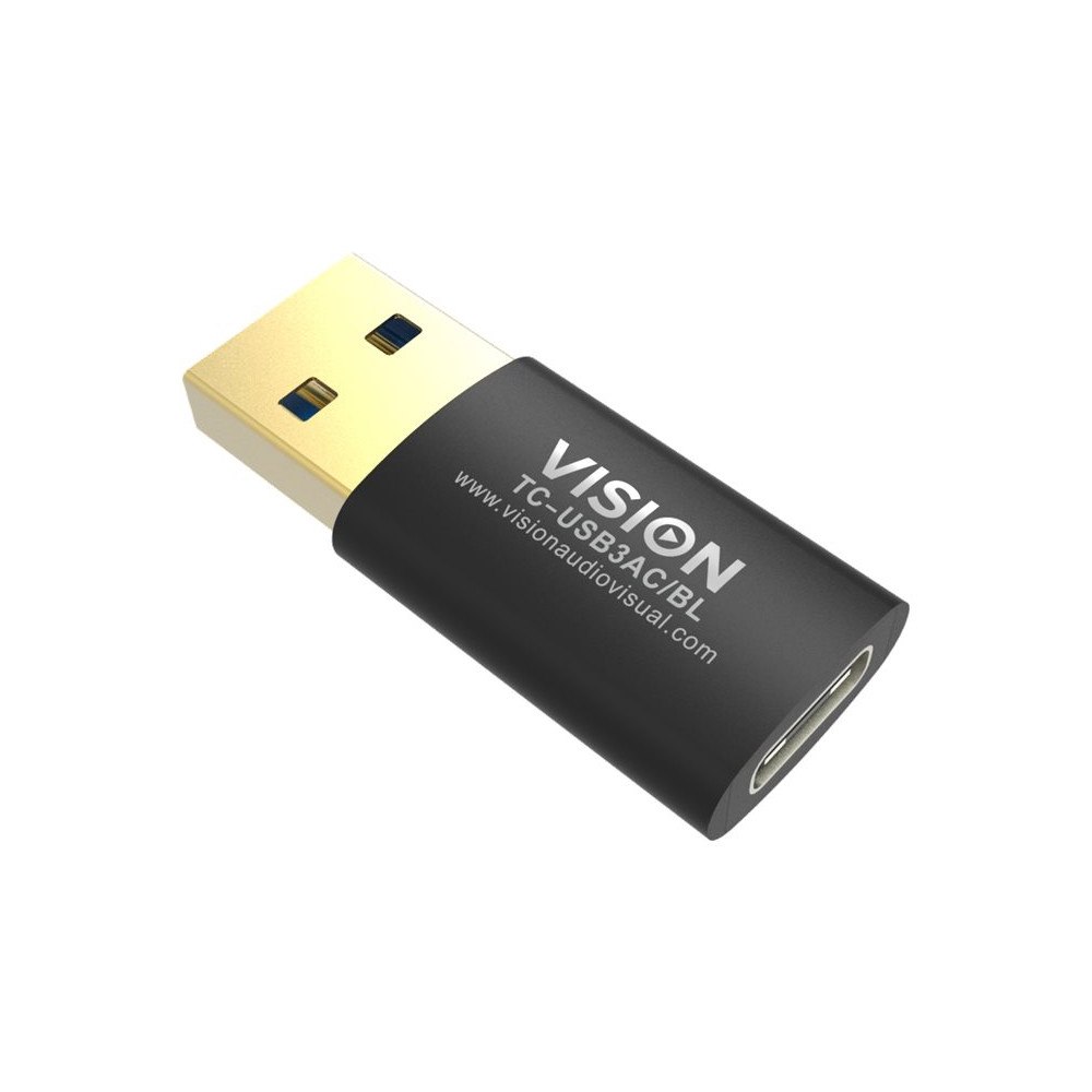 Vision Vision Professional - USB typ C-adapter - USB typ A till 24 pin USB-C