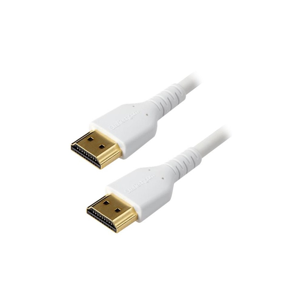 StarTech.com StarTech.com Premiumcertifierad HDMI 2.0-kabel på 2 m med Ethernet - Hållbar höghastighets UHD 4K 60 Hz HDR - Robust M/M...