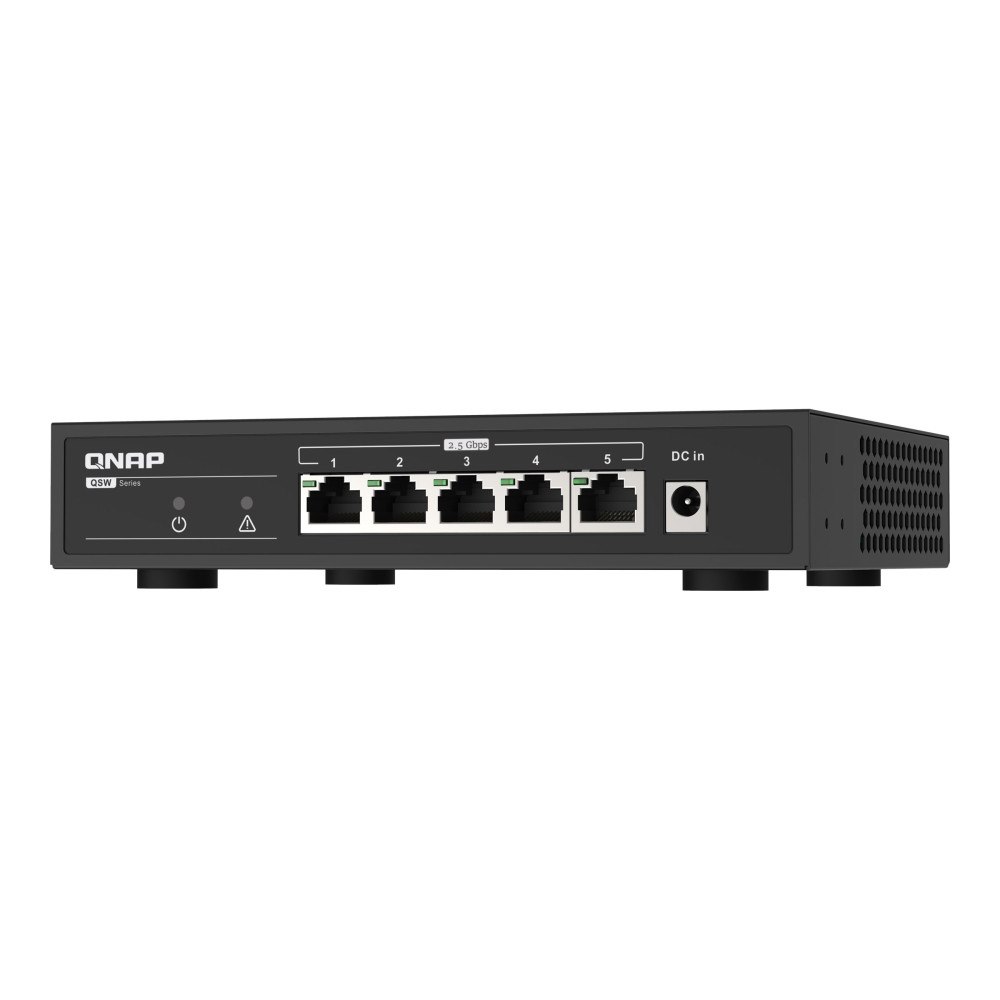 QNAP Systems, Inc QNAP QSW-1105-5T - switch - 5 portar - ohanterad