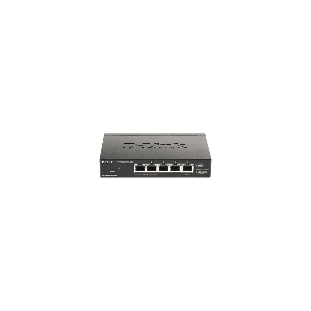 D-Link D-Link DGS 1100-05PDV2 - switch - 5 portar - smart