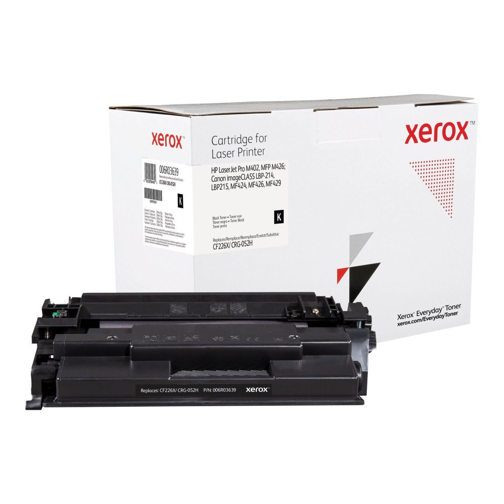 XEROX Everyday - Lång livslängd - svart - kompatibel - tonerkassett (alternativ för: Canon CRG-052H, HP CF226X)