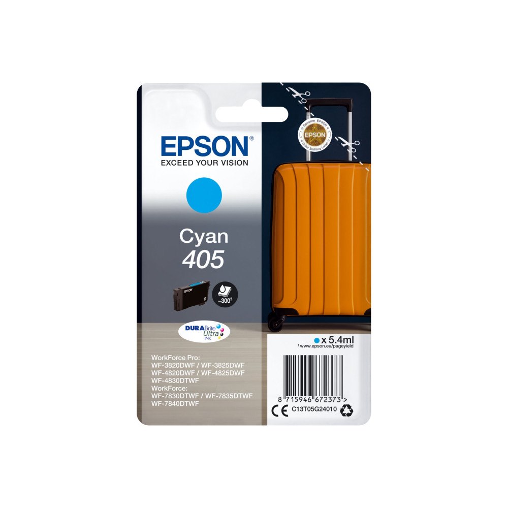 EPSON Epson 405 - cyan - original - bläckpatron