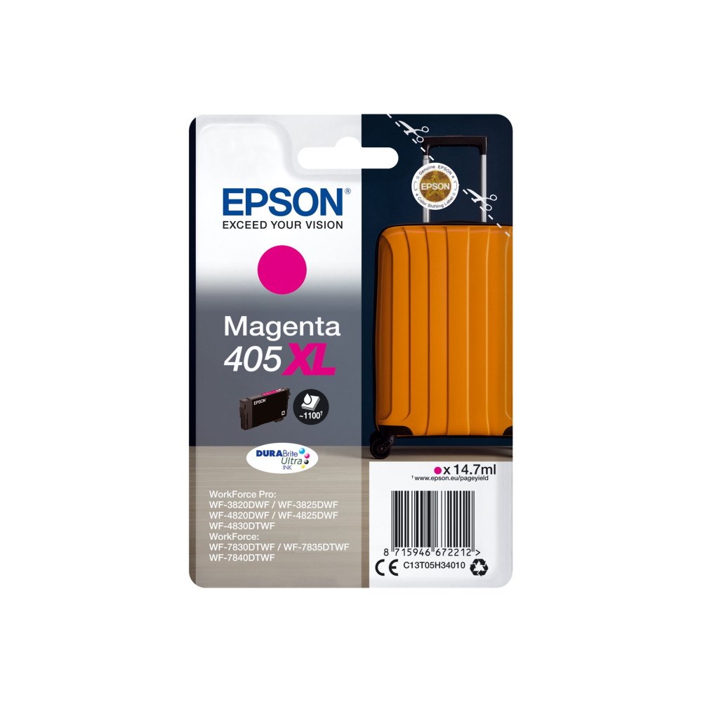 EPSON Epson 405XL - XL - magenta - original - bläckpatron