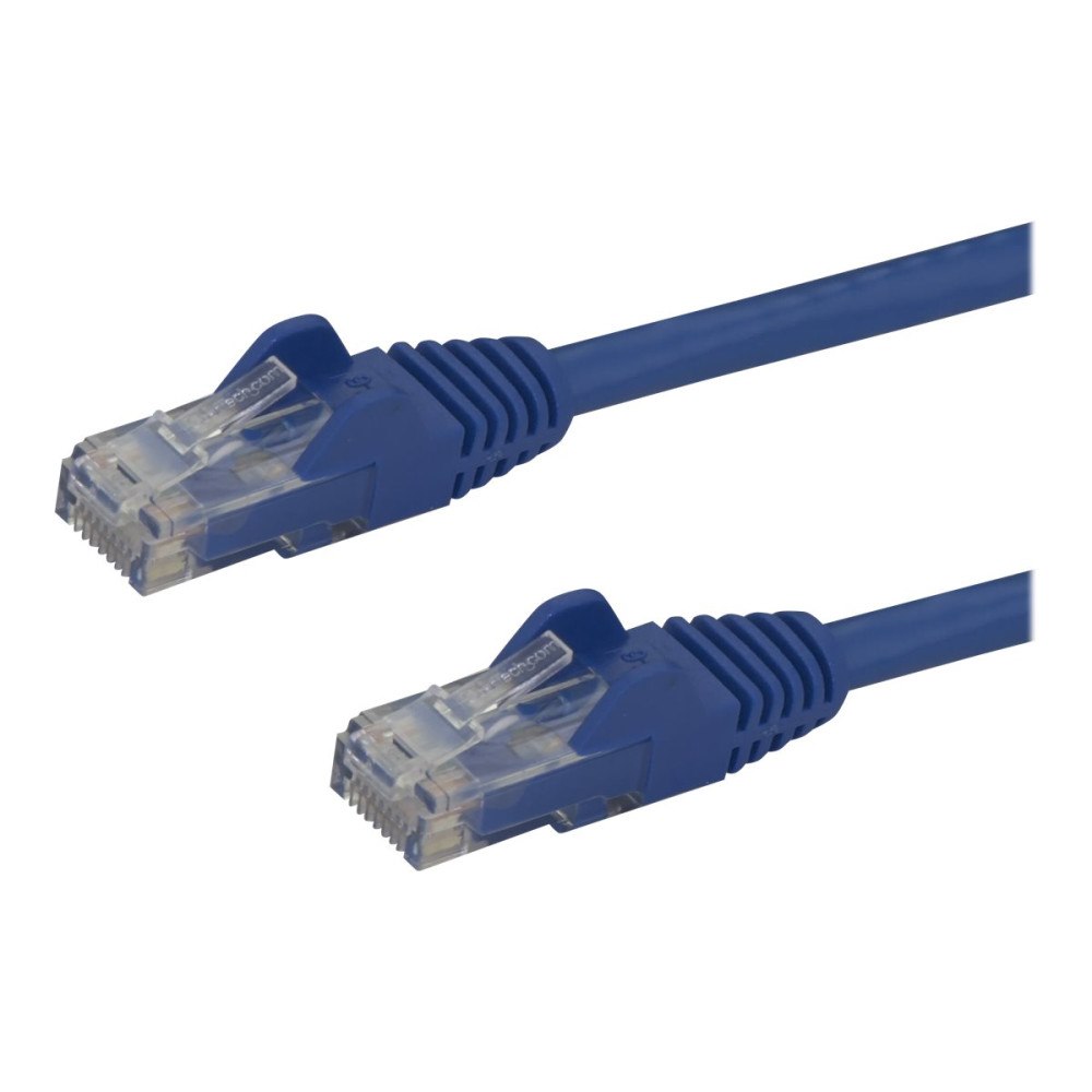 StarTech.com StarTech.com 1,5 m CAT6-patchkabel - 100% kopparledning - Hakfria kontakter - Blå - patch-kabel - 1.5 m - blå