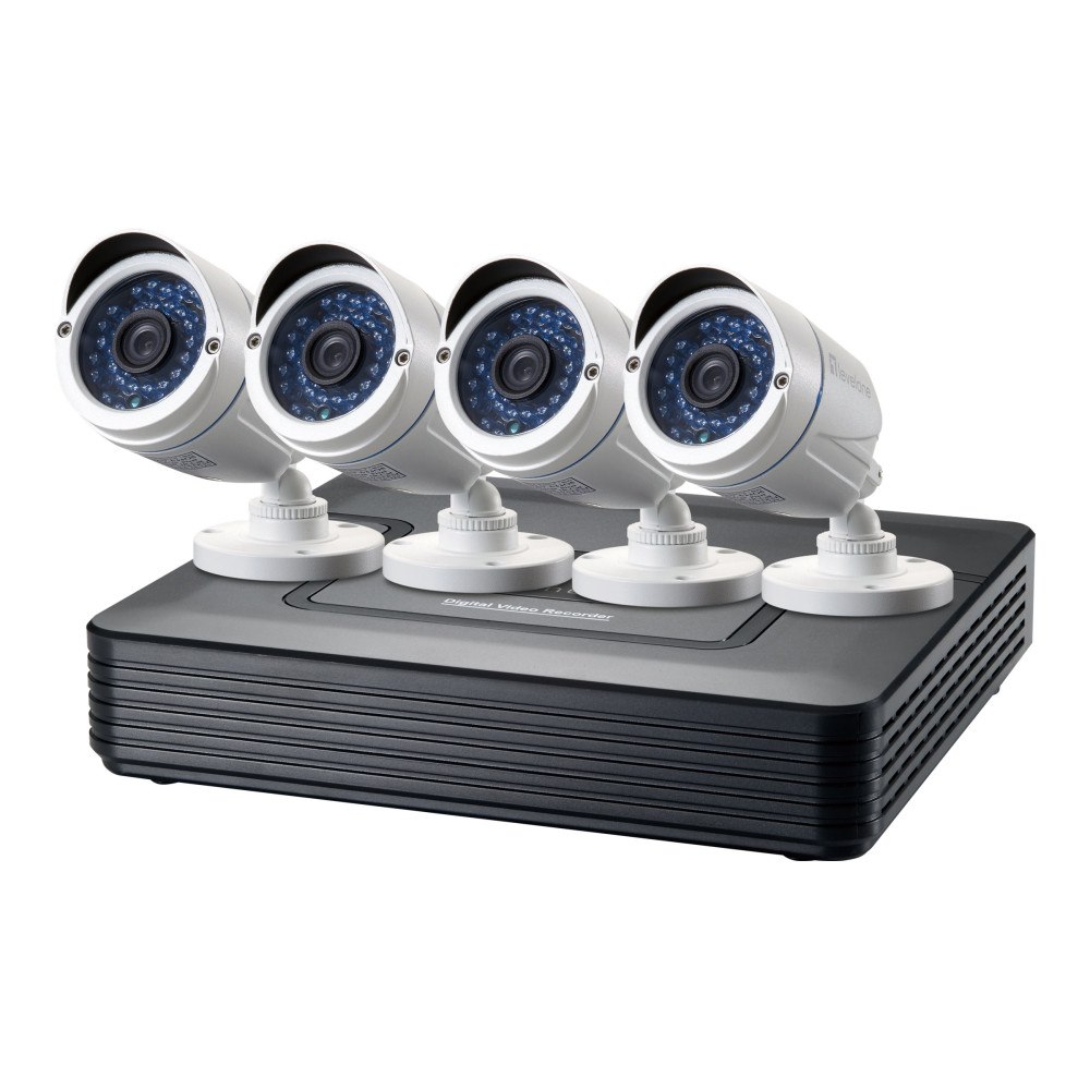 LevelOne LevelOne DSK-8001 - DVR + kamera/kameror - trådad (LAN)