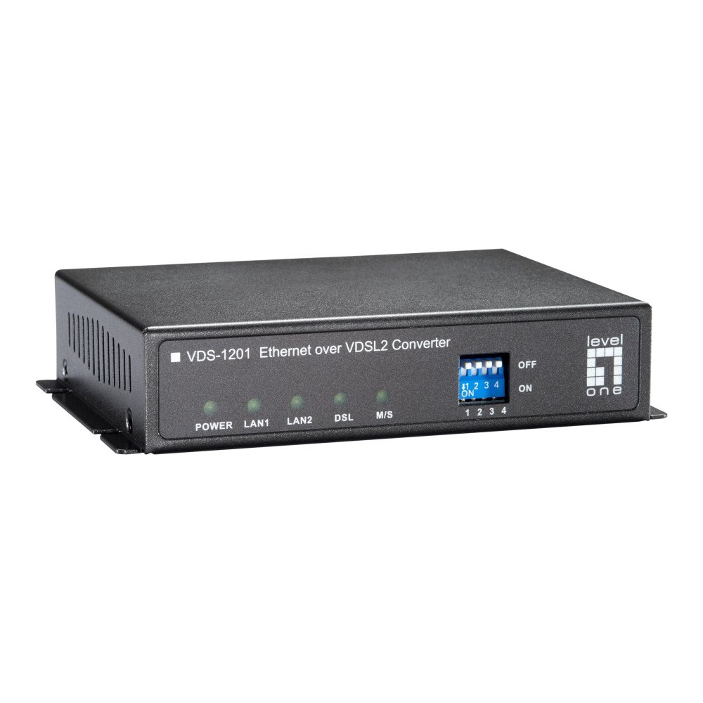 LevelOne LevelOne VDS-1201 - Annex-A - short-haul-modem - 10Mb LAN, 100Mb LAN, Ethernet over VDSL