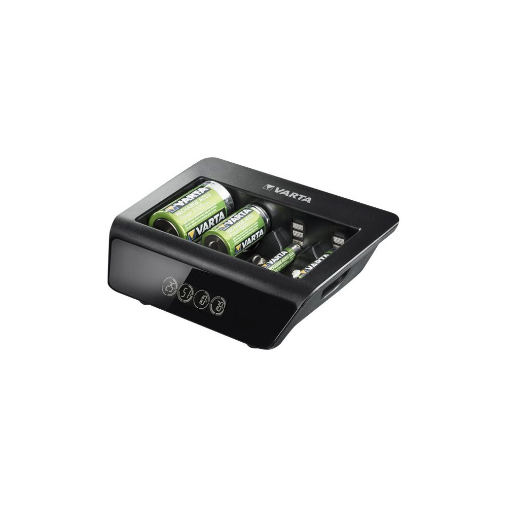 Varta Varta LCD Universal Charger+ batteriladdare - + växelströmsadapter - USB