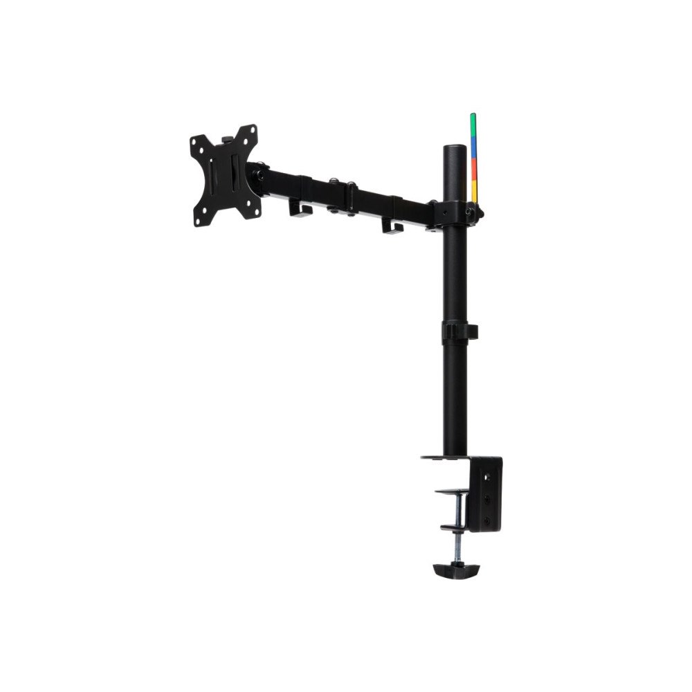 Kensington Computer Products Group Kensington SmartFit Ergo Single Extended Monitor Arm monteringssats - justerbar arm - för Bildskärm - svart