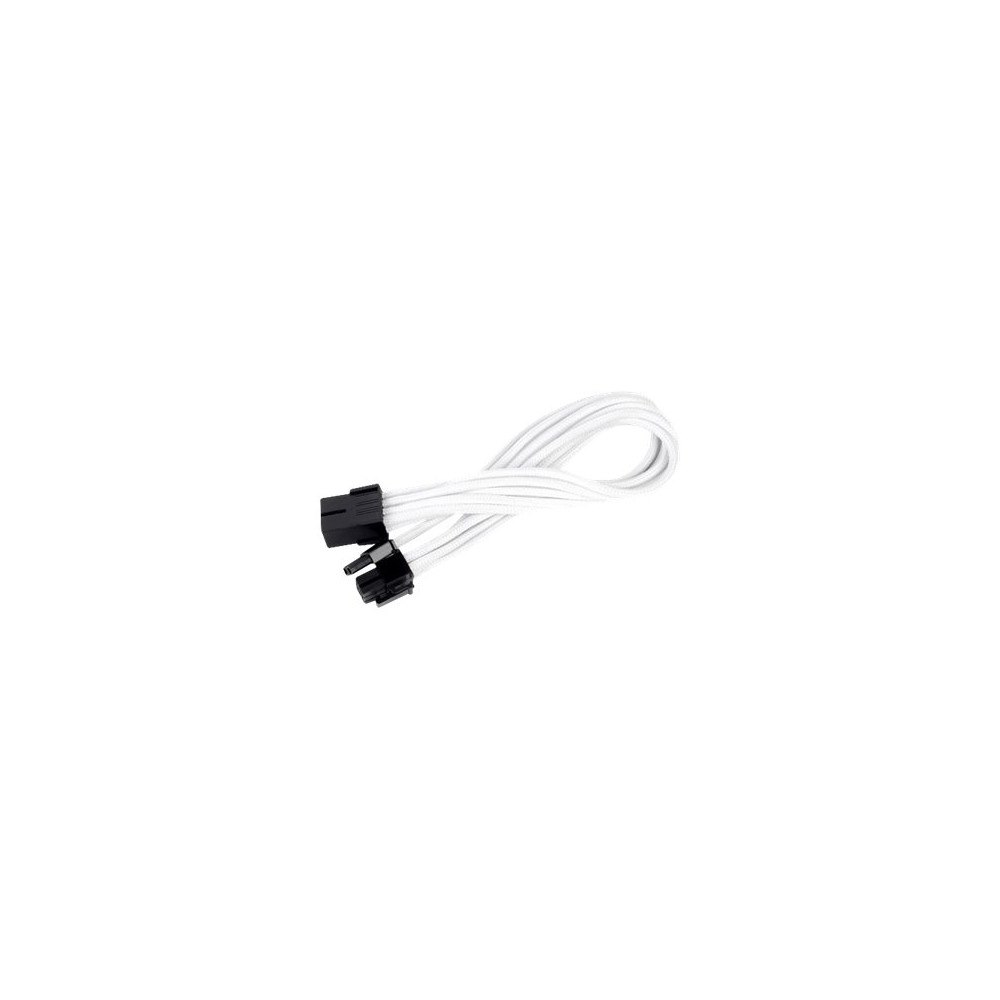 Silverstone Technology SilverStone PP07 - förlängningskabel för ström - 8-stifts PCIe-ström (6+2) till 8-stifts PCIe-ström - 25 cm