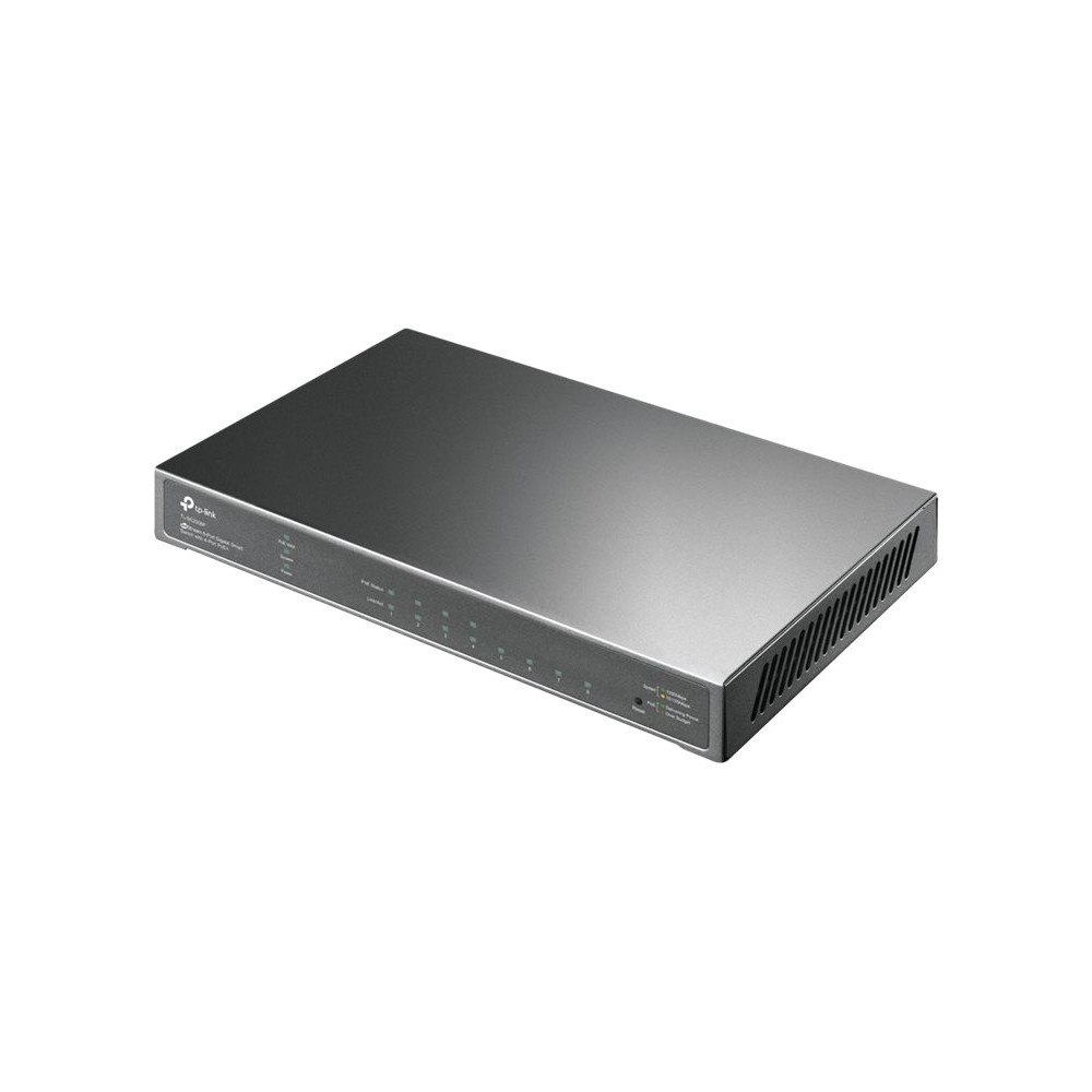 TP-LINK Technologies TP-Link JetStream TL-SG2008P - V1 - switch - 8 portar - smart
