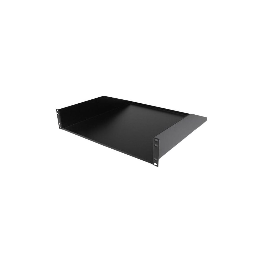 StarTech.com StarTech.com 2U Fixed Server Rack Mount Shelf, 22in Deep Steel Universal Cantilever Tray for 19" AV/Data/Network Equipme...