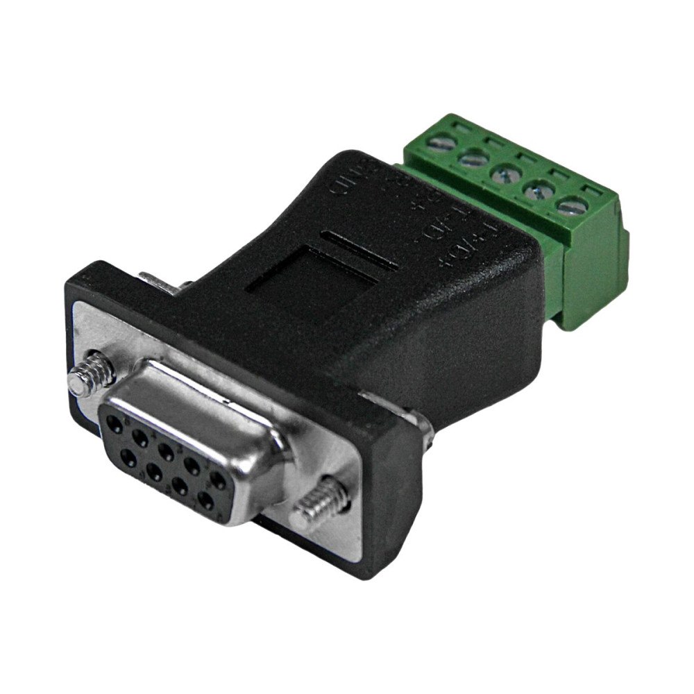 StarTech.com StarTech.com RS422 RS485 Seriell DB9 till uttagsplintsadapter - seriell adapter - 5-stifts terminalblok till DB-9