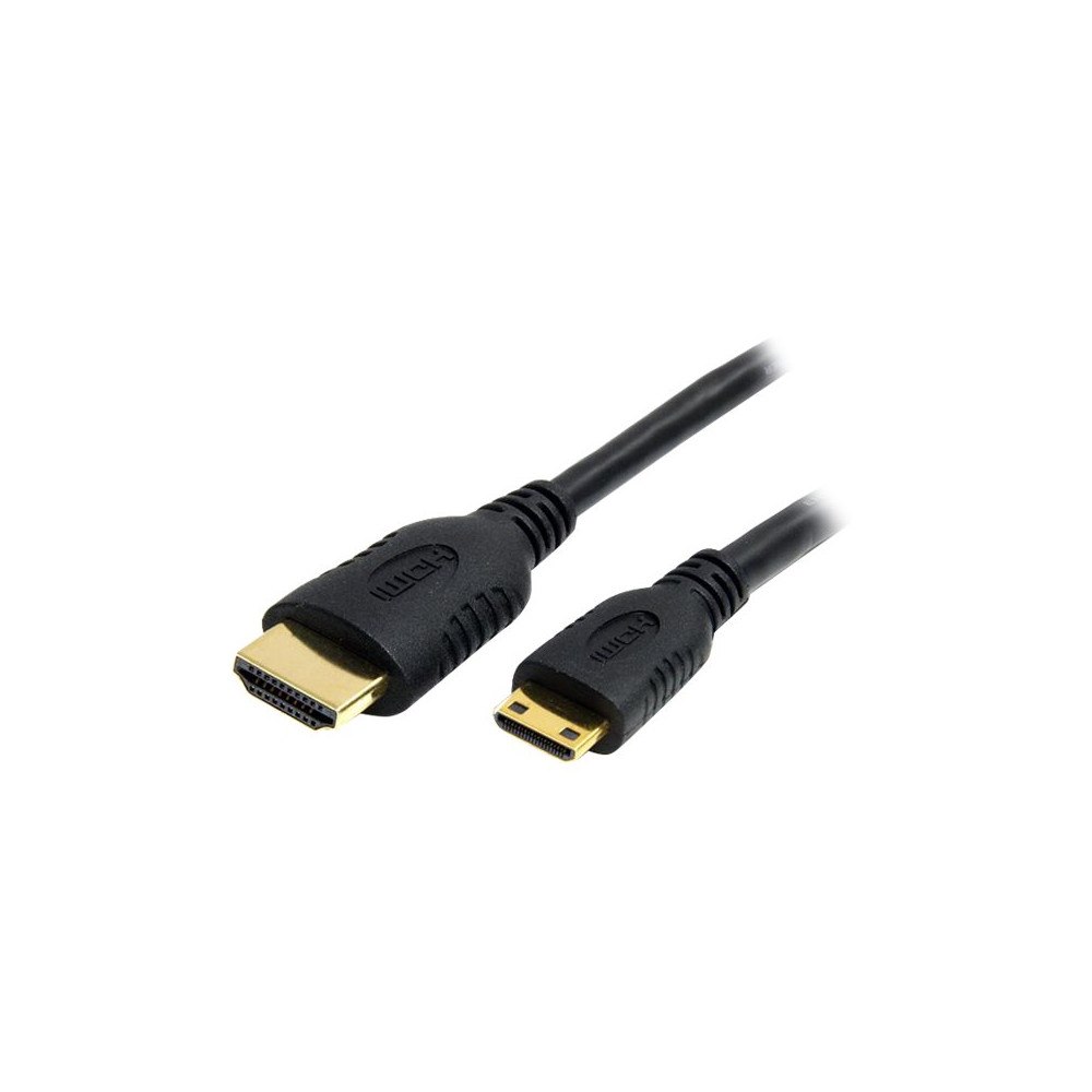 StarTech.com StarTech.com 1m High Speed HDMI Cable with Ethernet HDMI to HDMI Mini - HDMI-kabel med Ethernet - 1 m