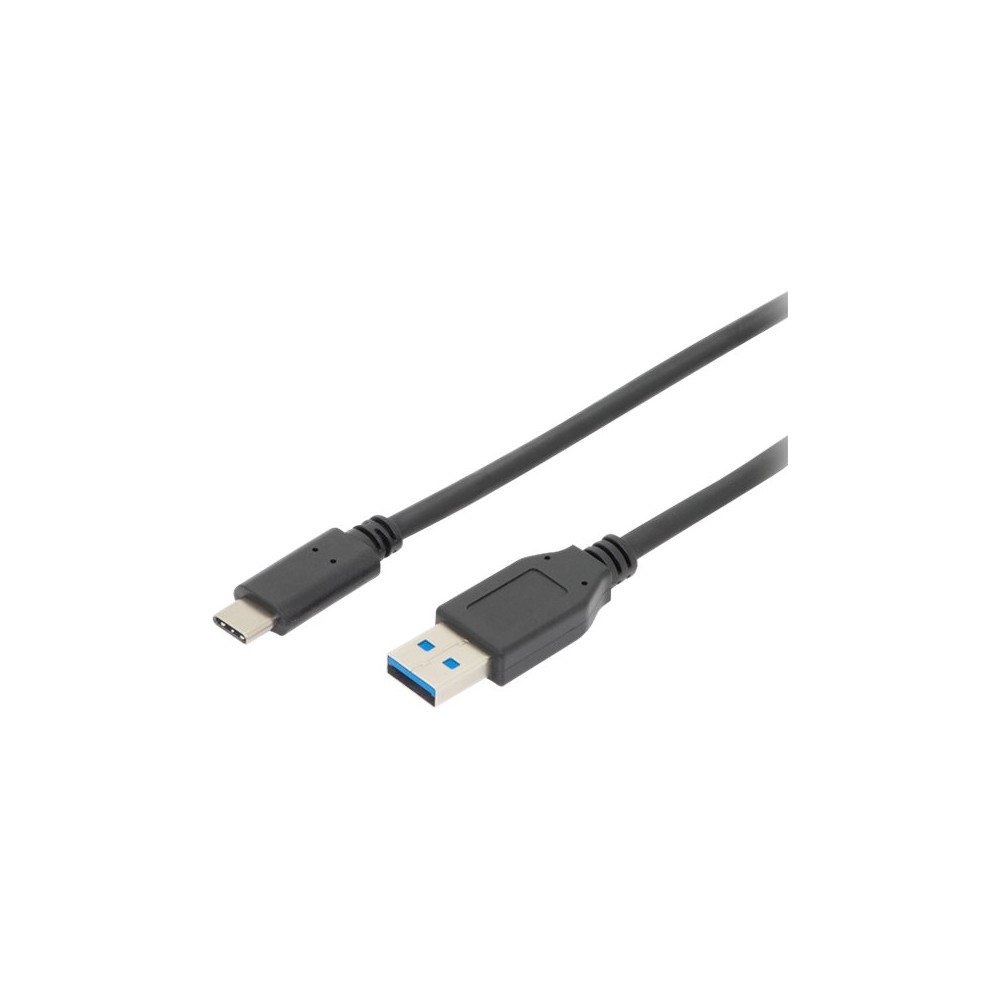 Digitus ASSMANN - USB typ C-kabel - 24 pin USB-C till USB typ A - 1 m