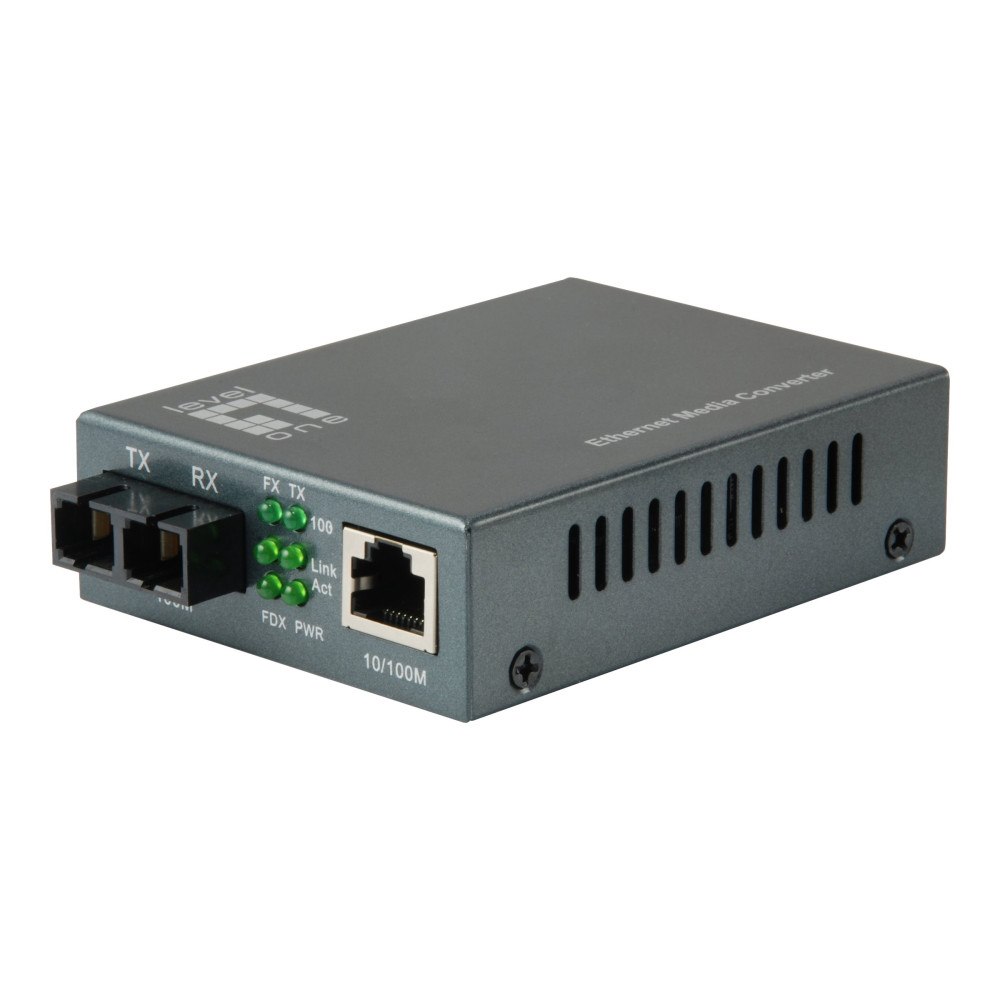 LevelOne LevelOne FVT-1106 - fibermediekonverterare - 10Mb LAN, 100Mb LAN