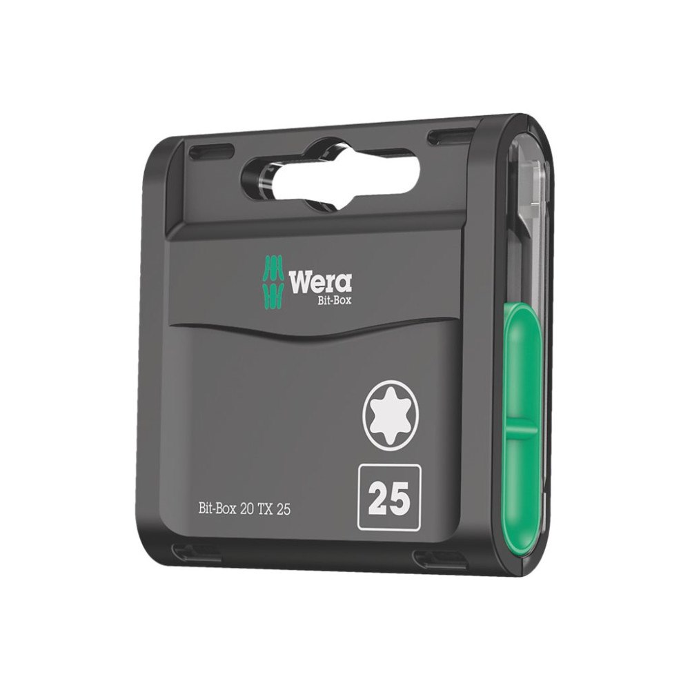 WERA WERK Wera Bit-Box skruvmejselhuvud - 20 delar