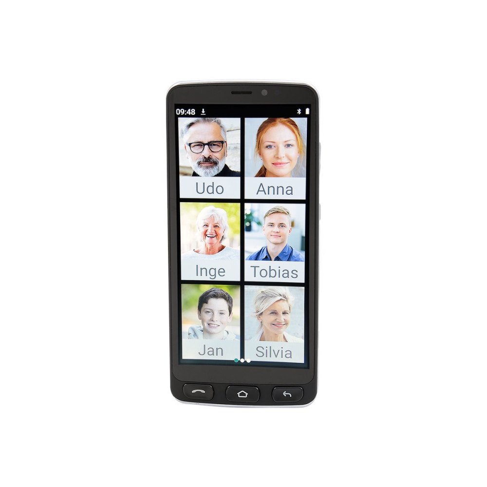 Olympia OLYMPIA Neo - svart - 4G pekskärmsmobil - 16 GB - GSM