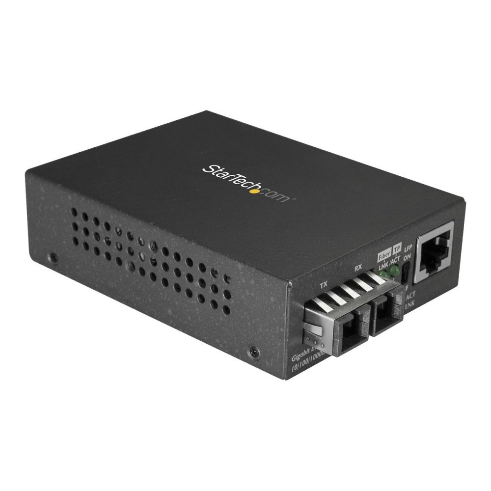 StarTech.com StarTech.com Gigabit Ethernet till SC Fibermediaomvandlare - 1000Base-SX - Multiläge 550 m - fibermediekonverterare - 10...