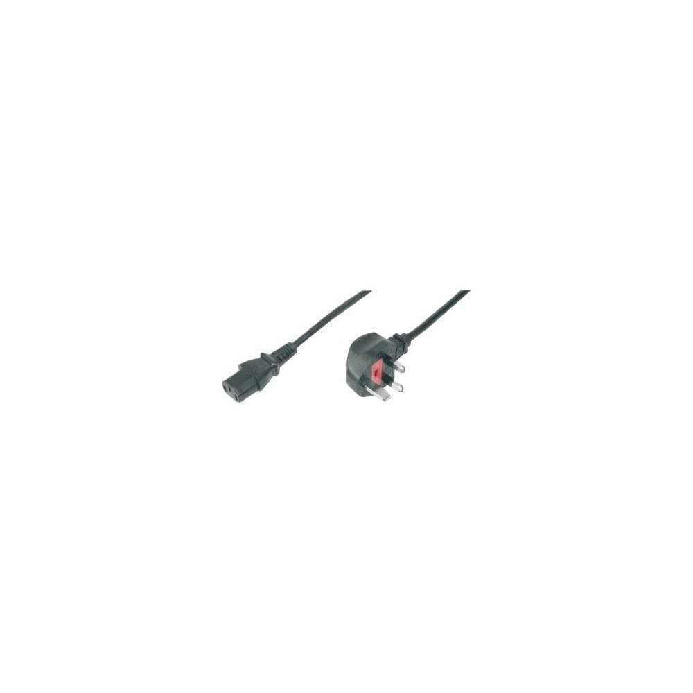 Assmann Electronic ASSMANN - strömkabel - power IEC 60320 C13 till BS 1363 - 1.8 m